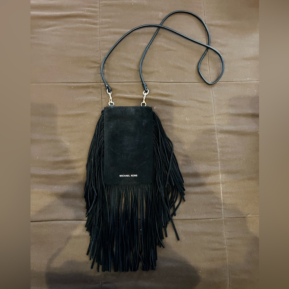Michael Kors fringe crossbody bag